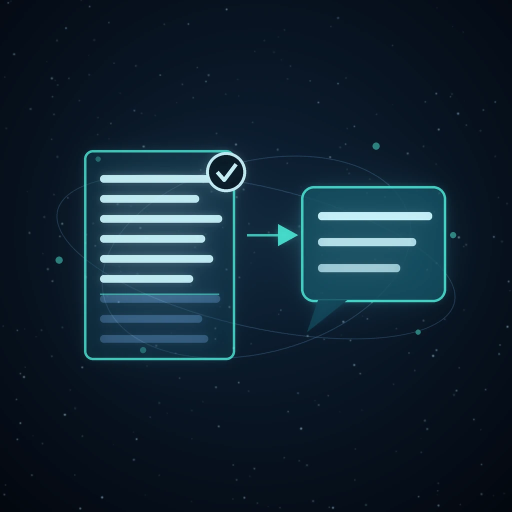 Chat with a PDF and know exactly what was read