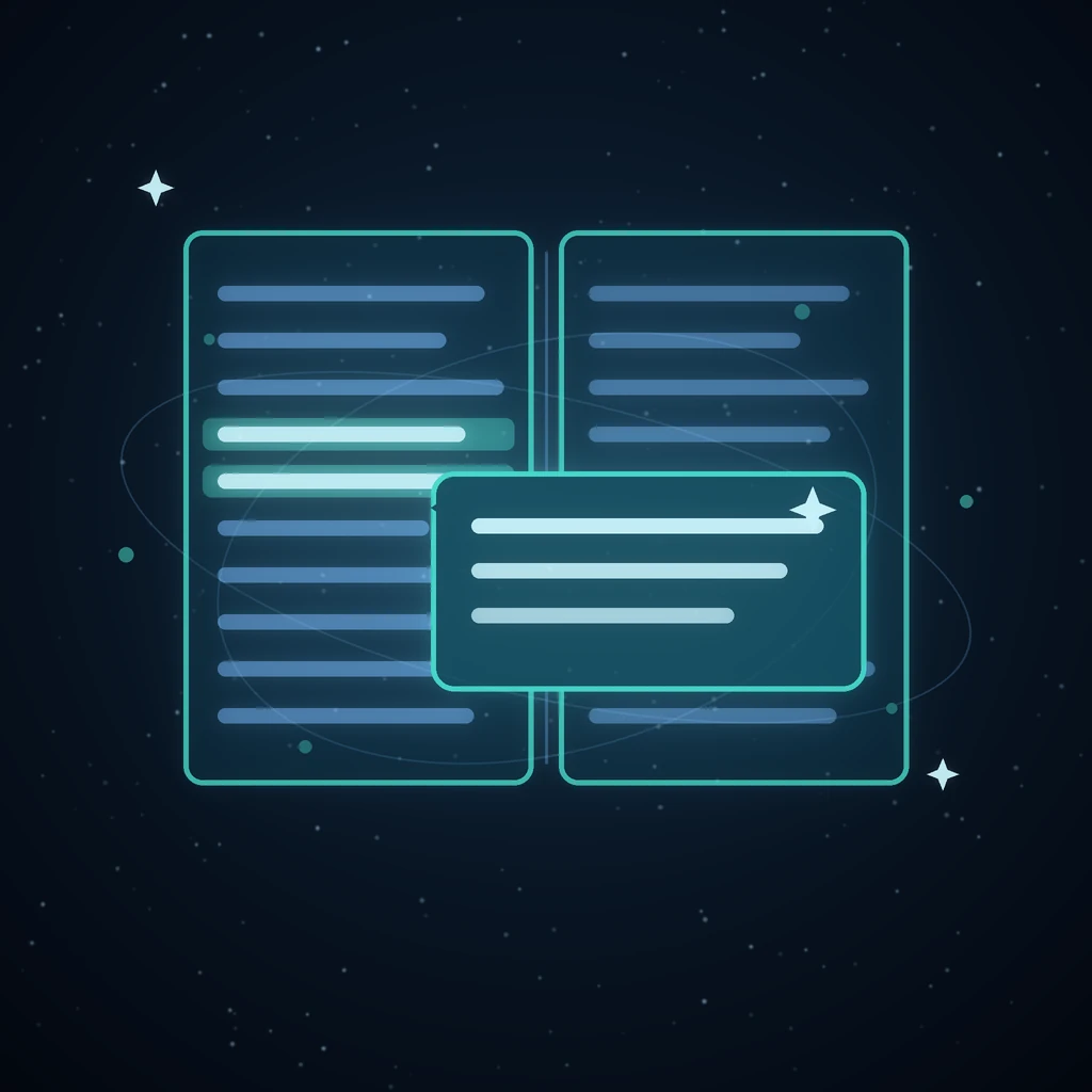 A reading room for papers, with the AI on tap
