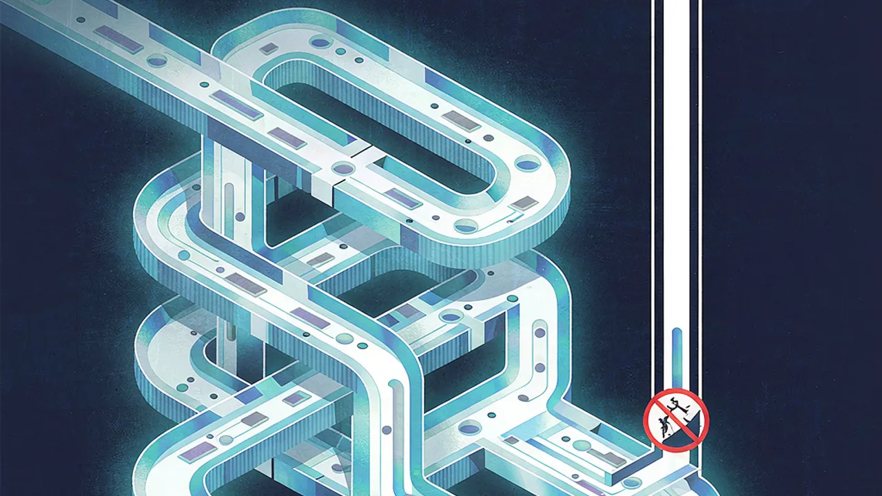 Illustration for the news story: Anthropic IPO Prospectus Flags AI Existential Risk