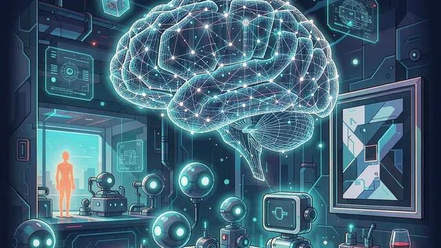 Illustration for the news story: Liquid AI launches LFM3: Six open‑weight 2B‑class multimodal models
