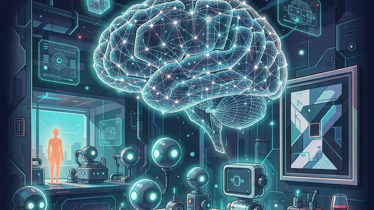 Illustration for the news story: Liquid AI launches LFM3: Six open‑weight 2B‑class multimodal models