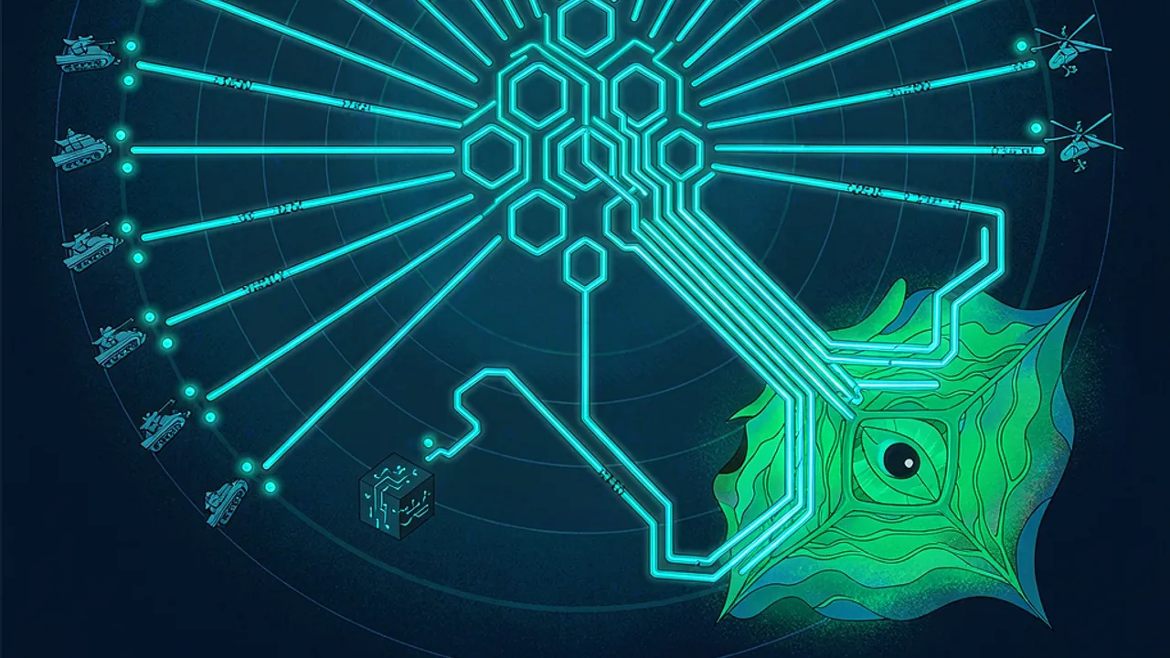 Illustration for the news story: Personal AI Agent Got Pentagon Data