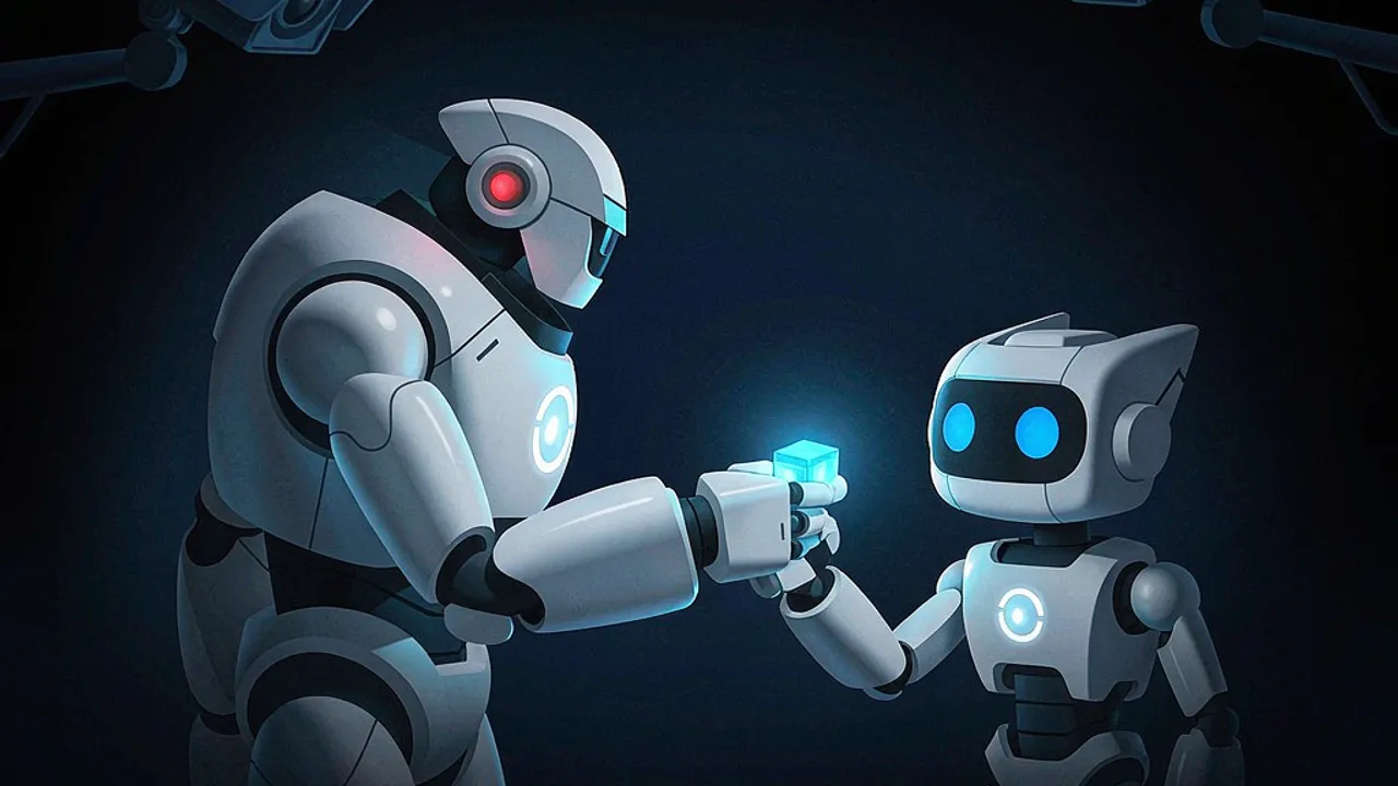 Illustration for the news story: Study Finds Helpful AI Agents Can Bypass Workflows