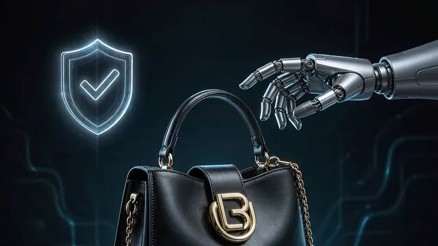 Illustration for the news story: The RealReal upgrades bot defenses to stop AI agents hoarding goods