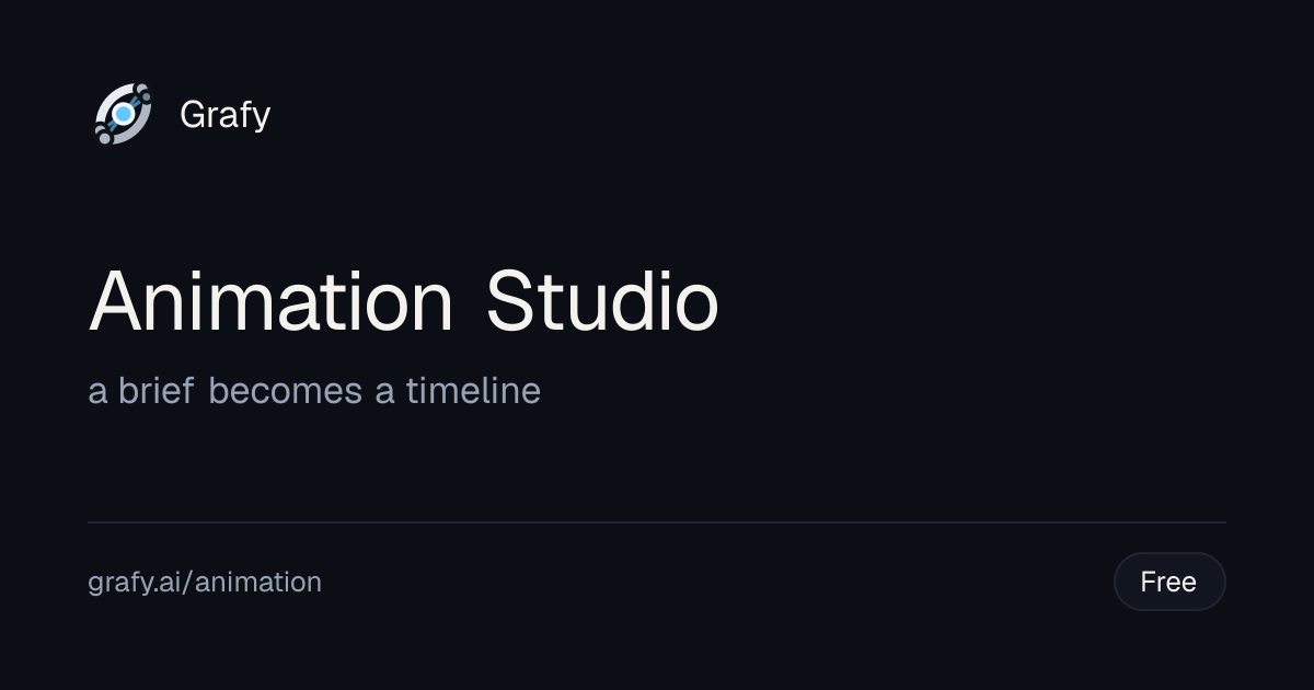 Animation Studio on Grafy